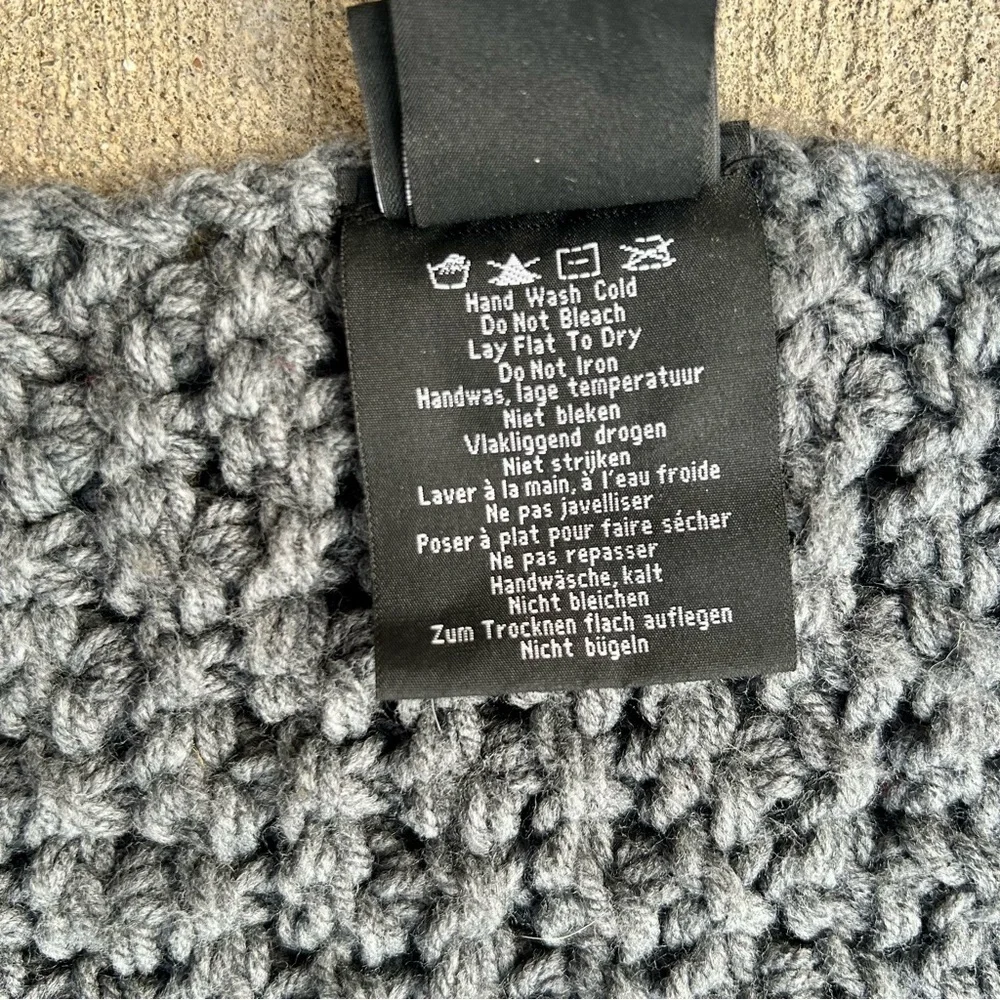 Harley-Davidson Textured Gray Scarf